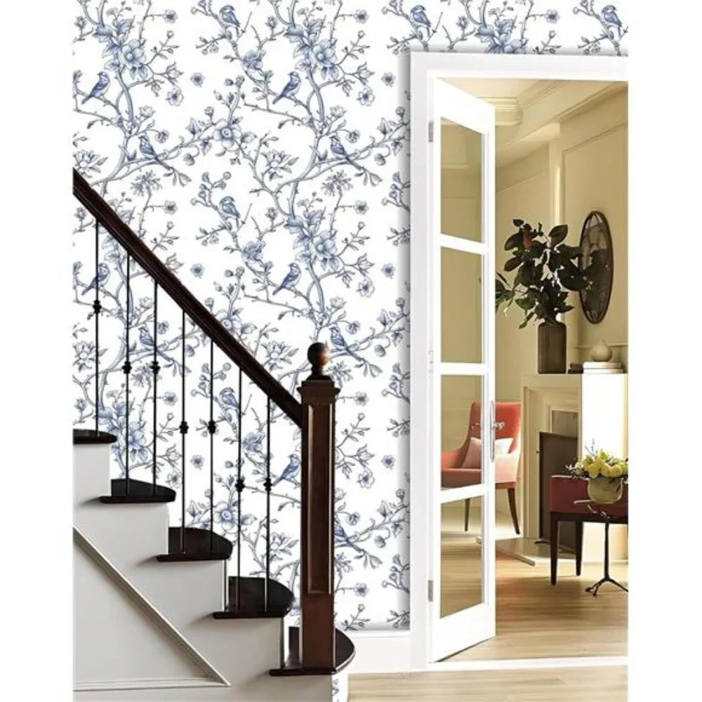 Bird Peel and Stick Wallpaper Self Adhesive Vinyl Wall Paper
